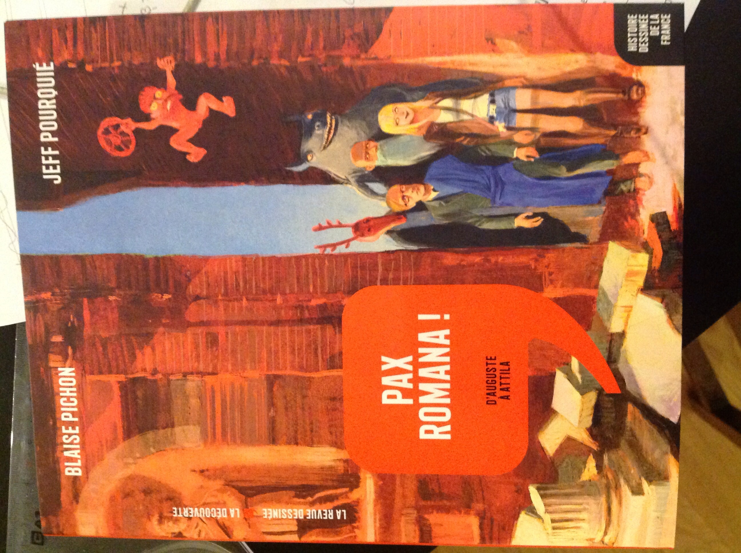 Histoire dessinée de la France book cover 3