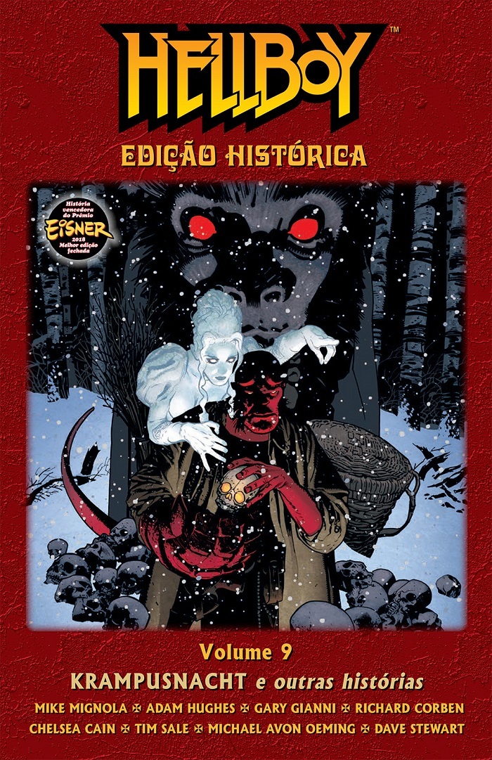 Hellboy book cover