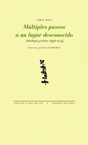 Múltiples paseos a un lugar desconocido: Antología poética