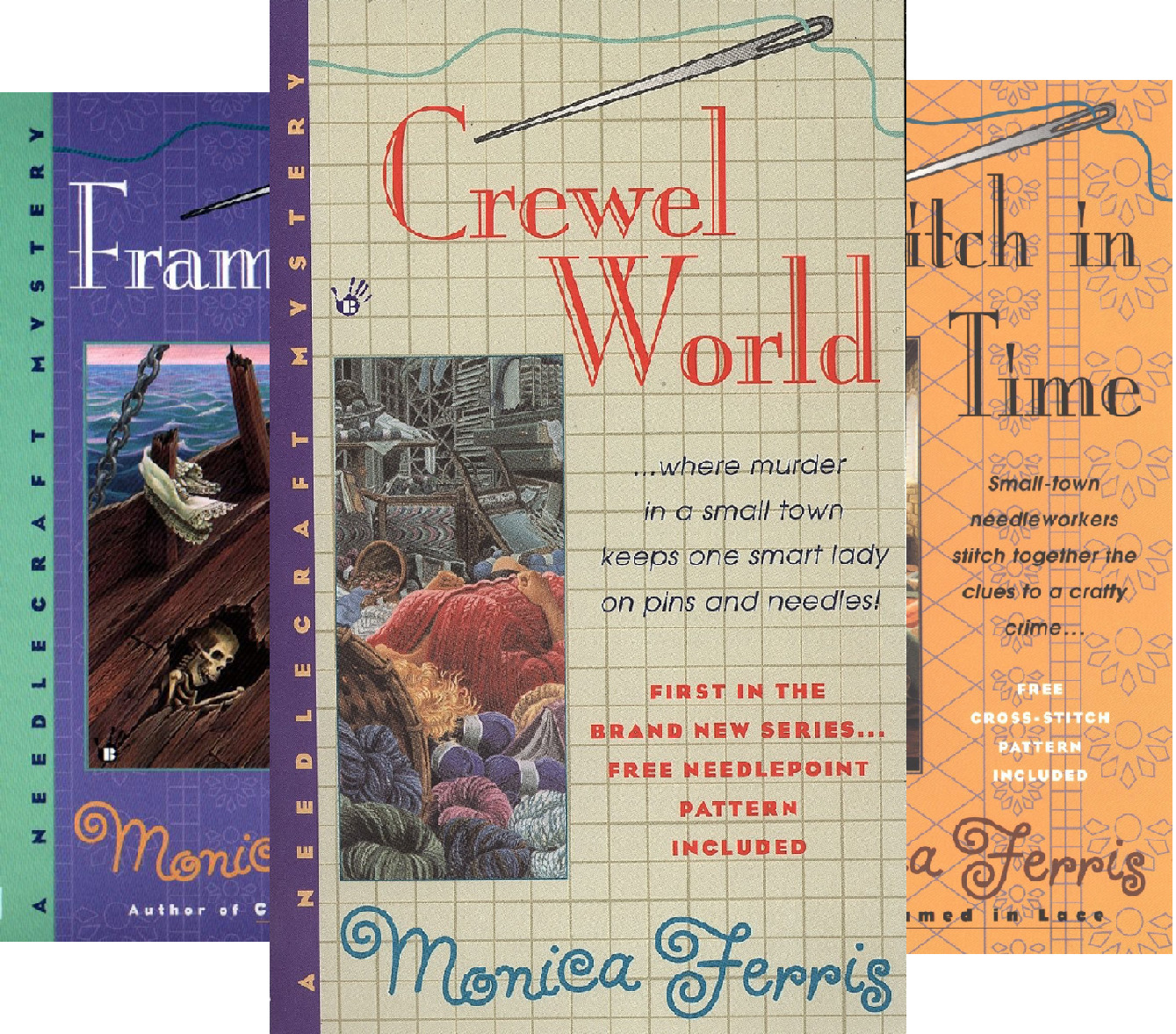 A Needlecraft Mystery (19 Book Series) by Monica Ferris Goodreads