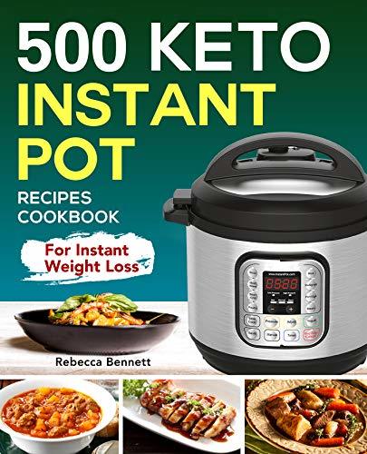 500 Keto Instant Pot Recipes Cookbook book cover