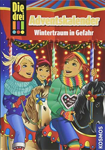 Wintertraum in Gefahr: Adventskalenderbuch mit Extra Geschenkpapier