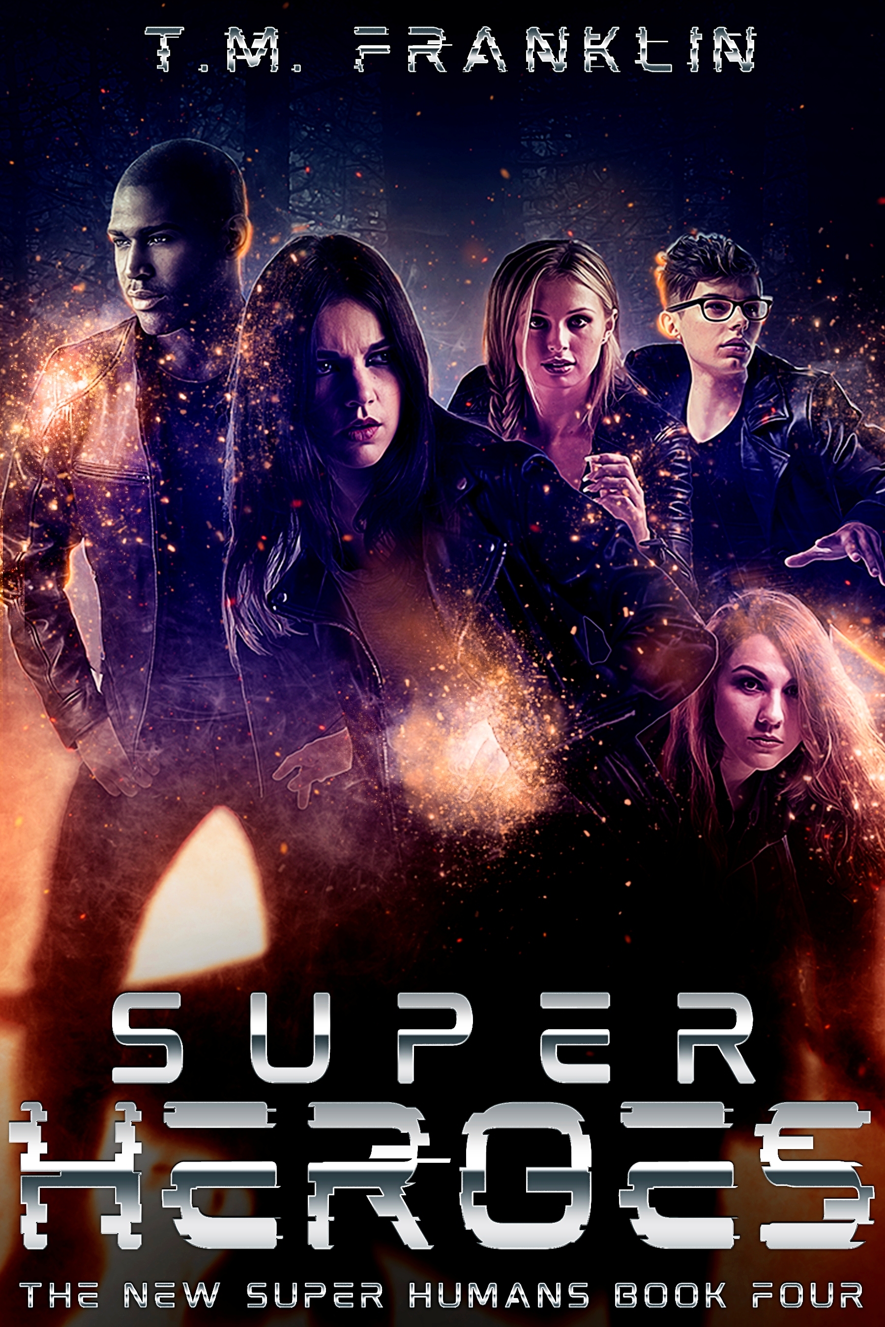 Super Heroes book cover