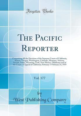 The Pacific Reporter, Vol. 177: Comprising All the Decisions of the ...