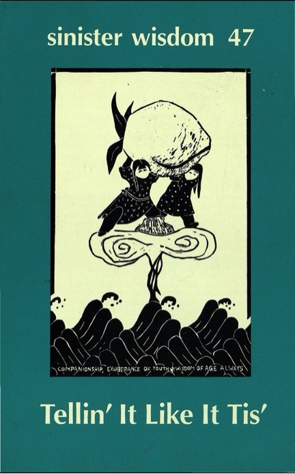Sinister Wisdom 47 book cover