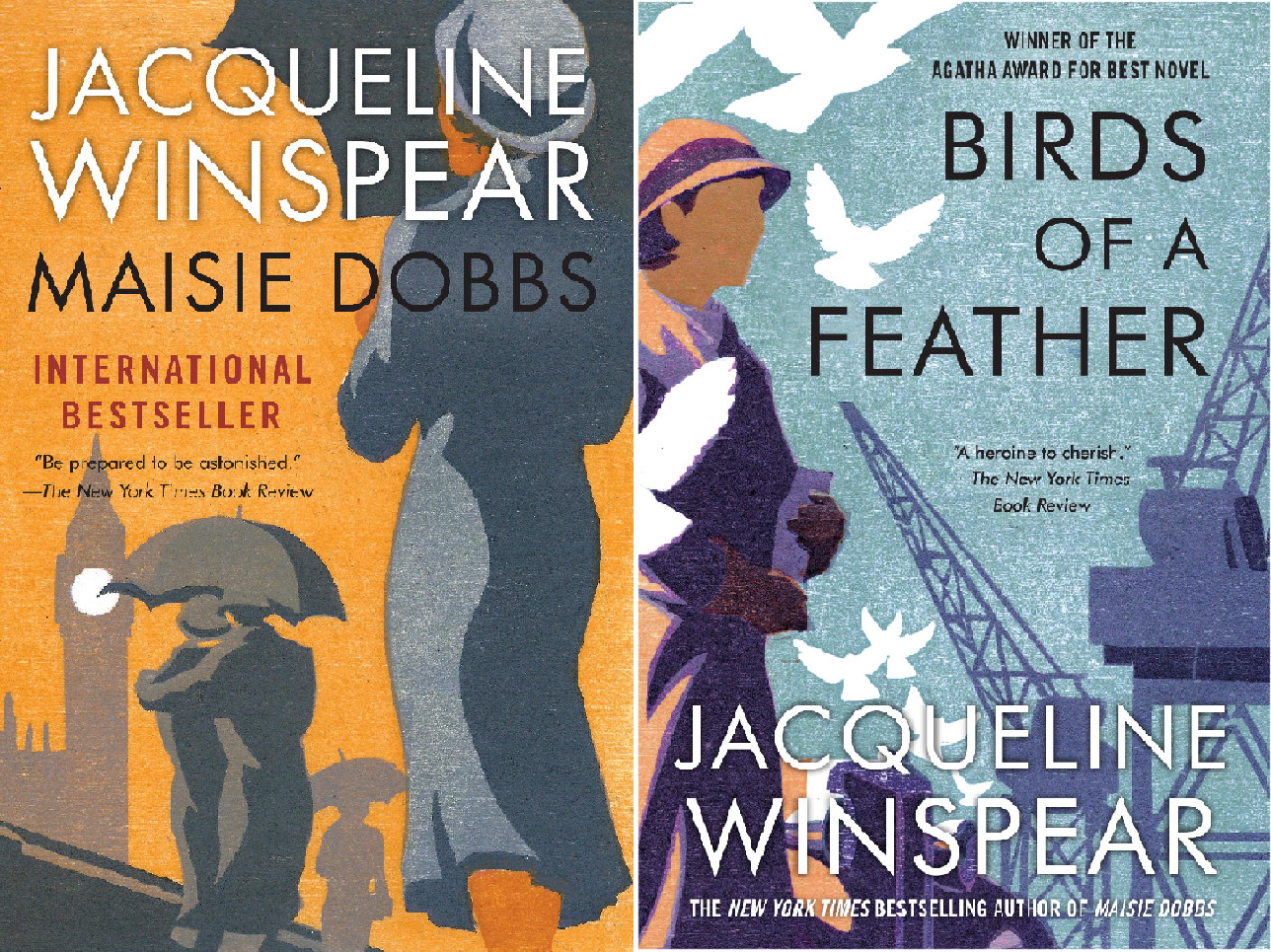Maisie Dobbs / Birds of a Feather book cover