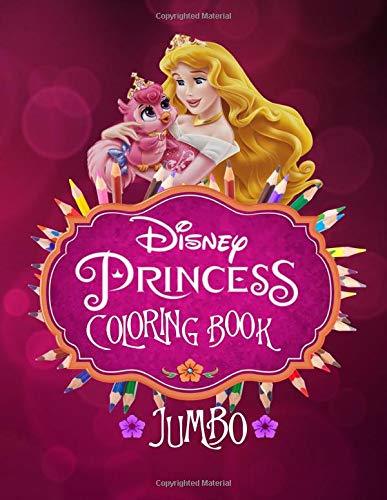 Disney Princess JUMBO Coloring Book: Coloring Book for Kids and Adults ...