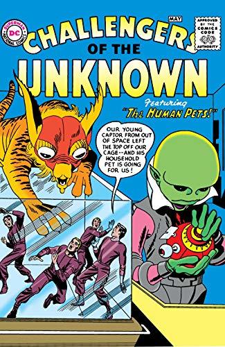 Challengers of the Unknown (1958) book cover 1