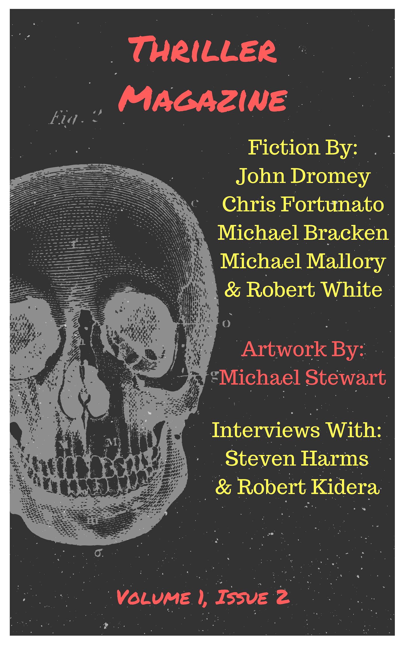 Thriller Magazine book cover
