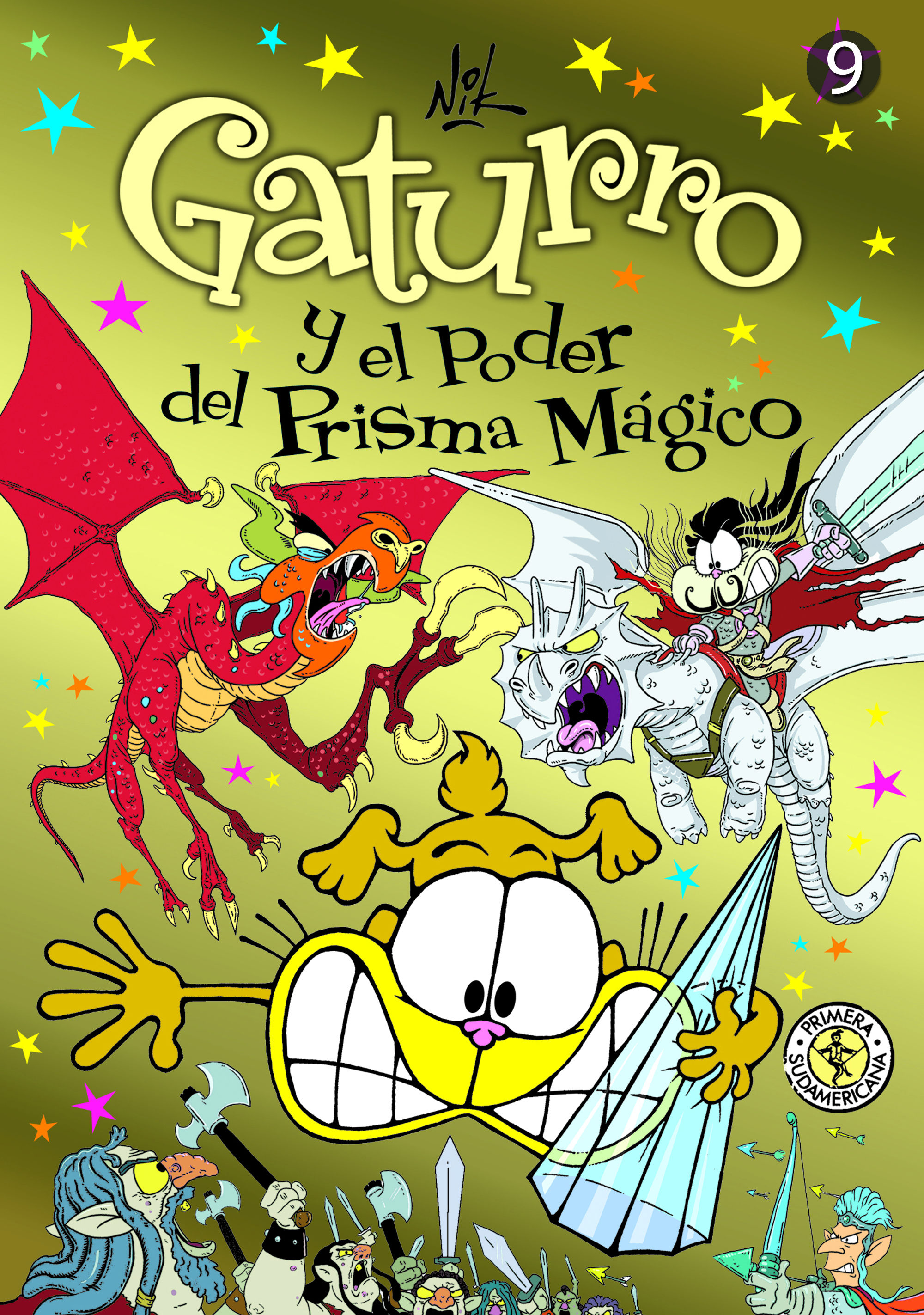 Gaturro y el poder del prisma mágico book cover
