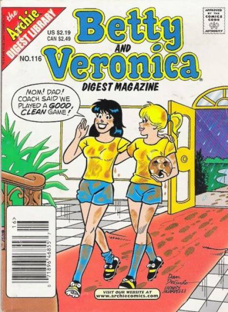 Betty and Veronica Digest #116 book cover