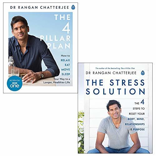 The 4 pillar plan / the stress solution 2 books collection set by