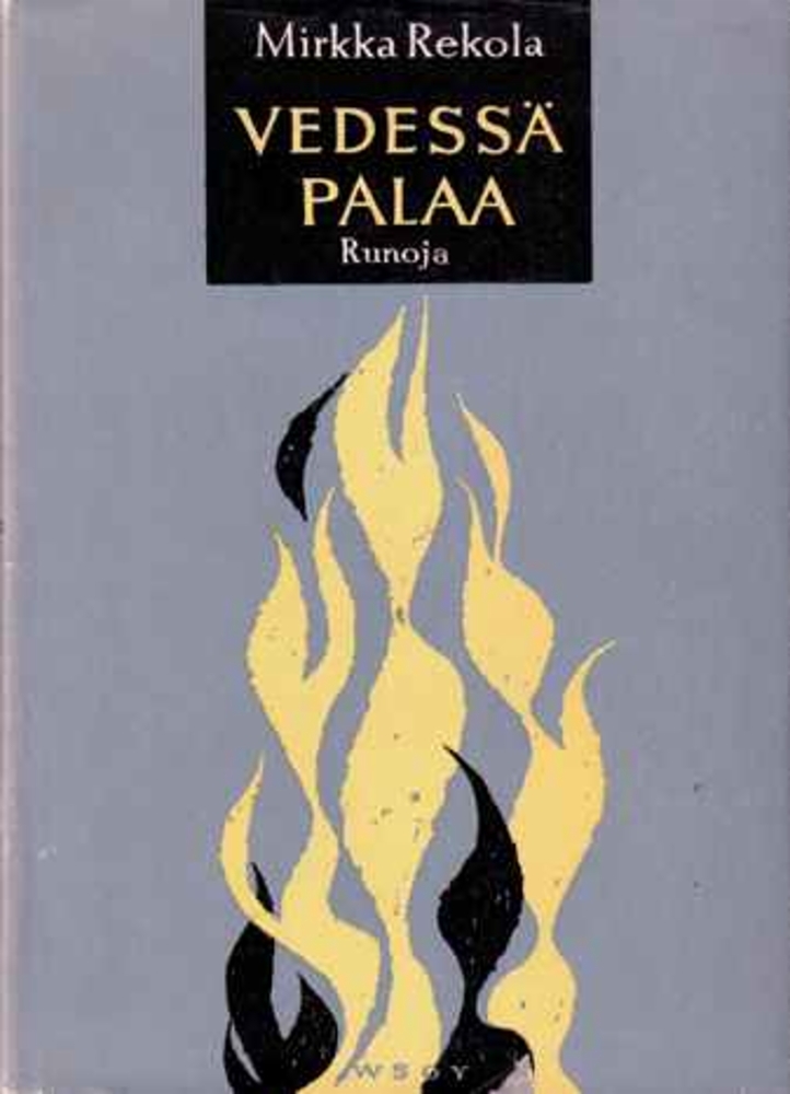 Vedessä palaa