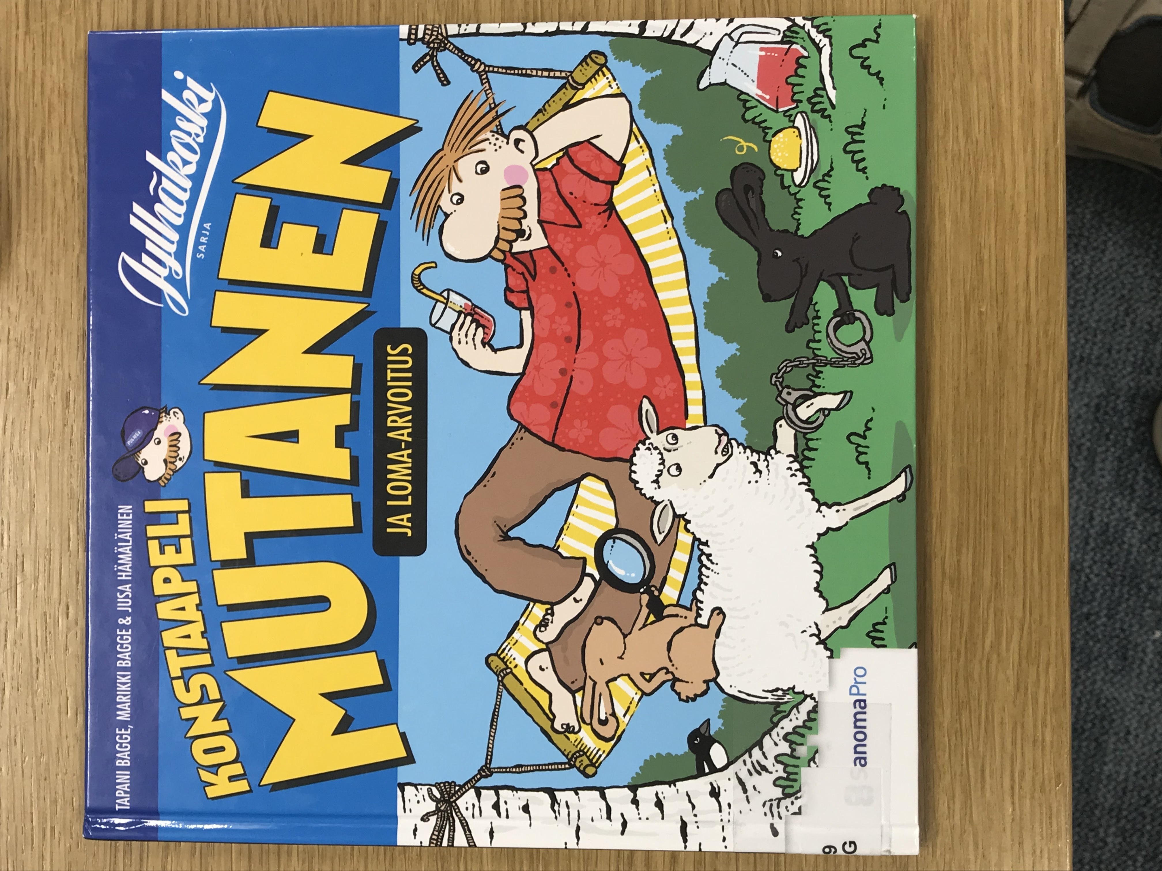 Konstaapeli Mutanen ja loma-arvoitus book cover