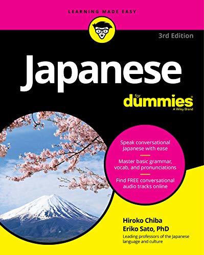 Japanese For Dummies (For Dummies book cover