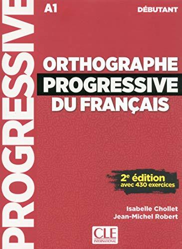 Orthographe progressive débutant + CD 2e édition Nouvelle couverture book cover