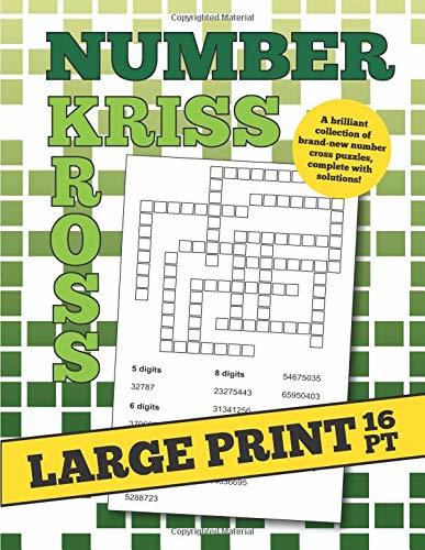 Large Print Number Kriss Kross by Clarity Media | Goodreads