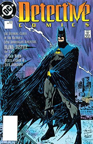 Detective Comics (1937-2011) #600 book cover