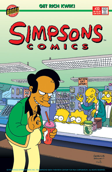 Simpsons Comics, #22 book cover