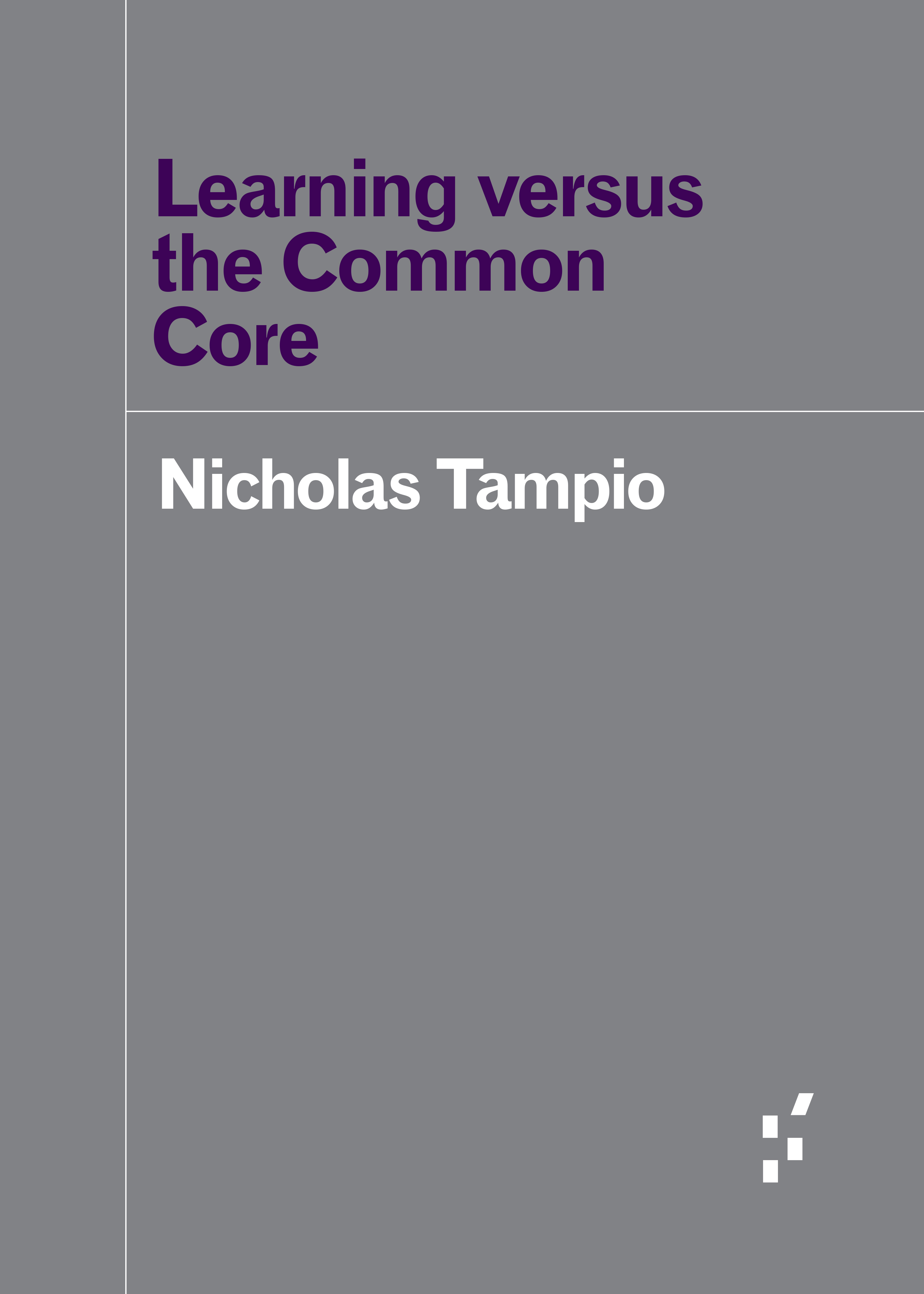 Learning versus the Common Core book cover