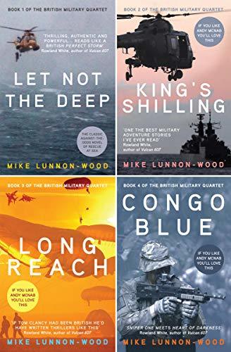 The British Military Quartet: Let Not The Deep, King’s Shilling, Long Reach and Congo Blue.