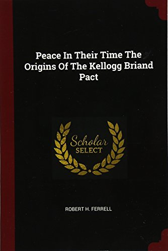 Peace in Their Time book cover