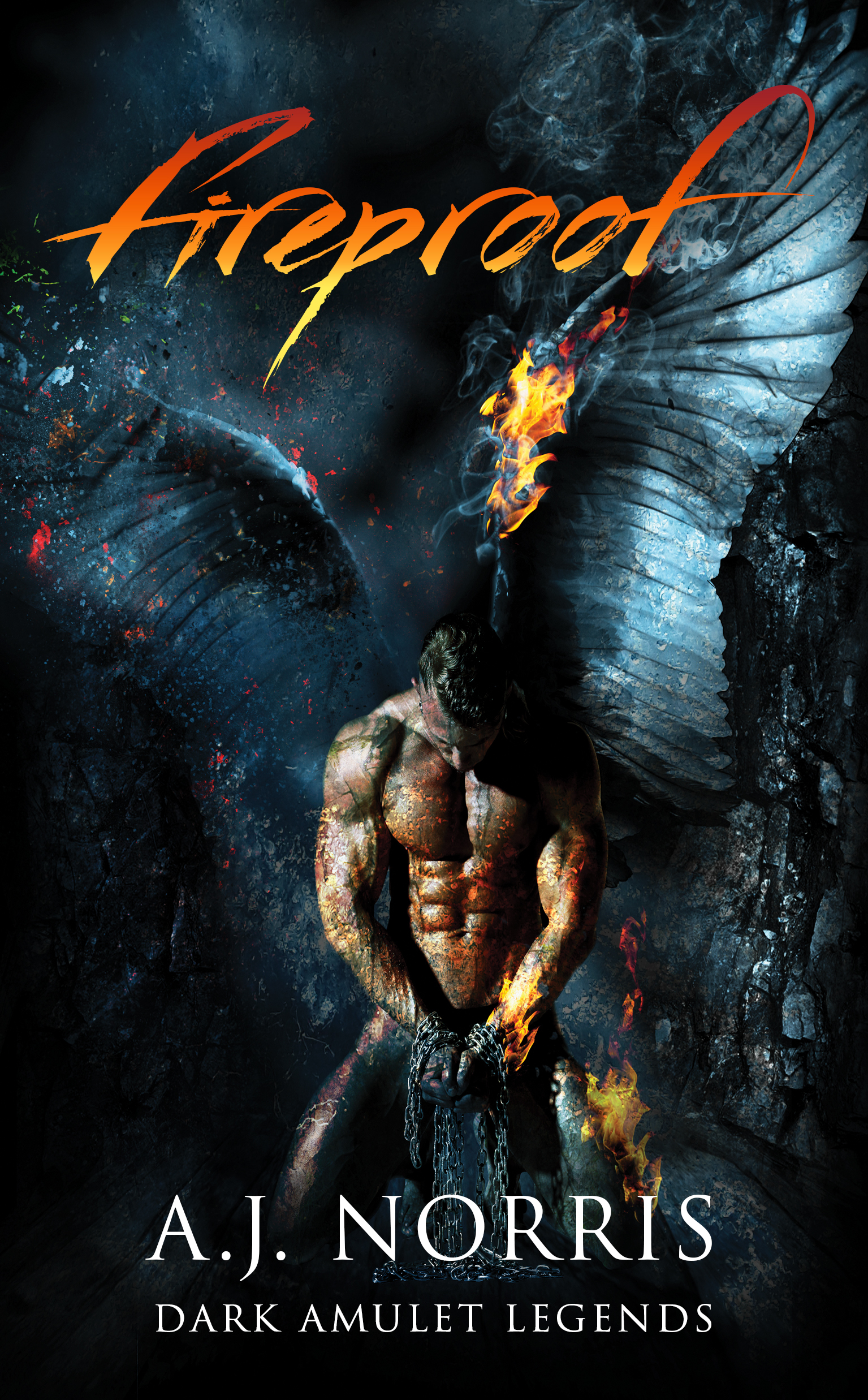Fireproof book cover