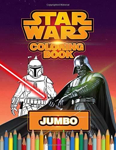 Star Wars JUMBO Coloring Book: Coloring Book for Kids and Adults by ...