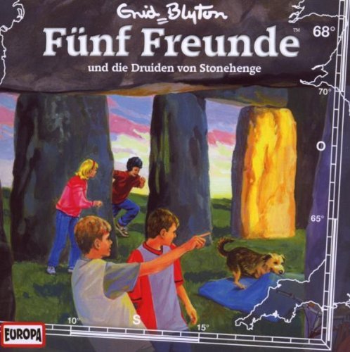 Fünf Freunde und die Druiden von Stonehenge book cover