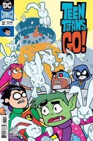 Teen titans go 32 book cover