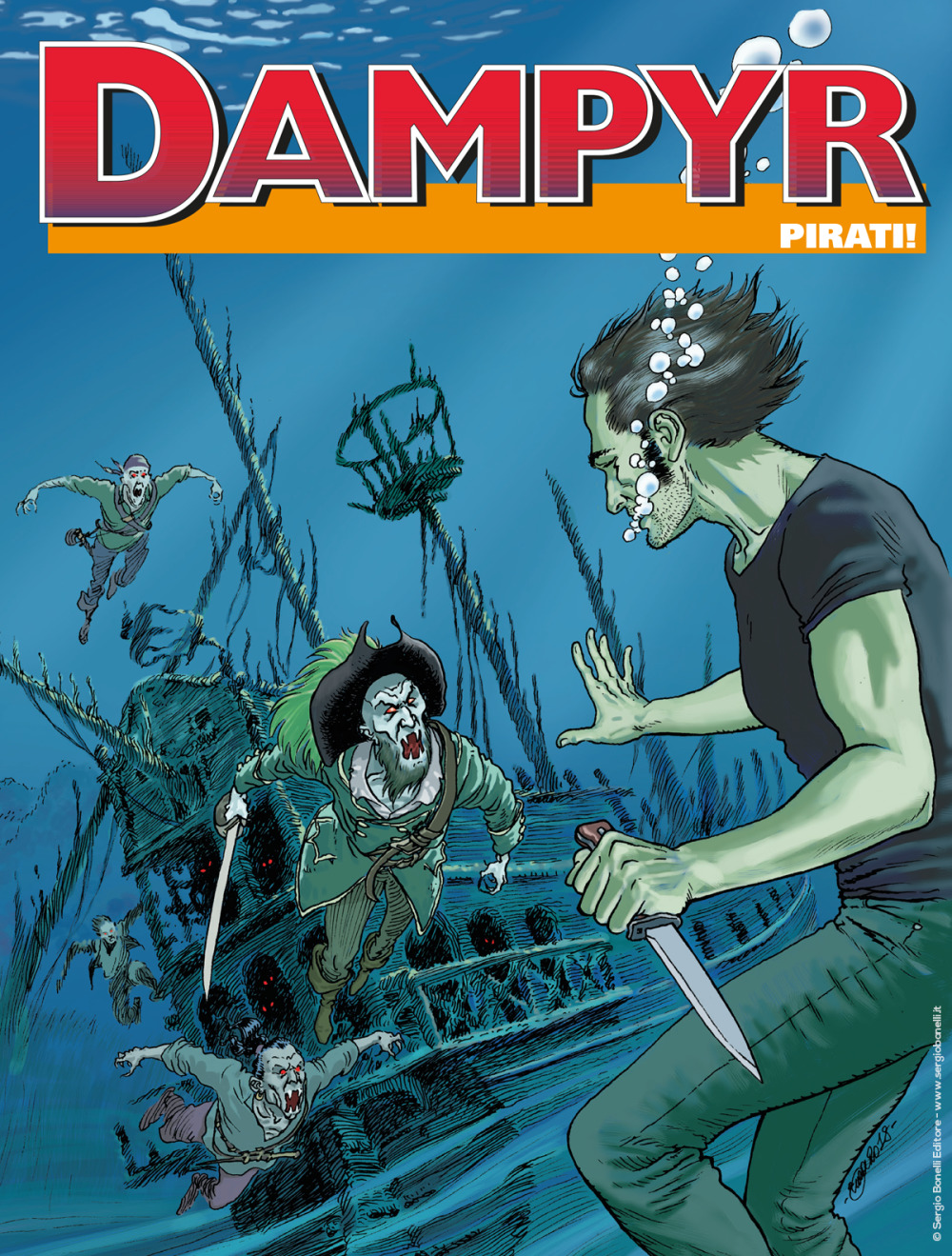 Dampyr n. 227 Pirati book cover