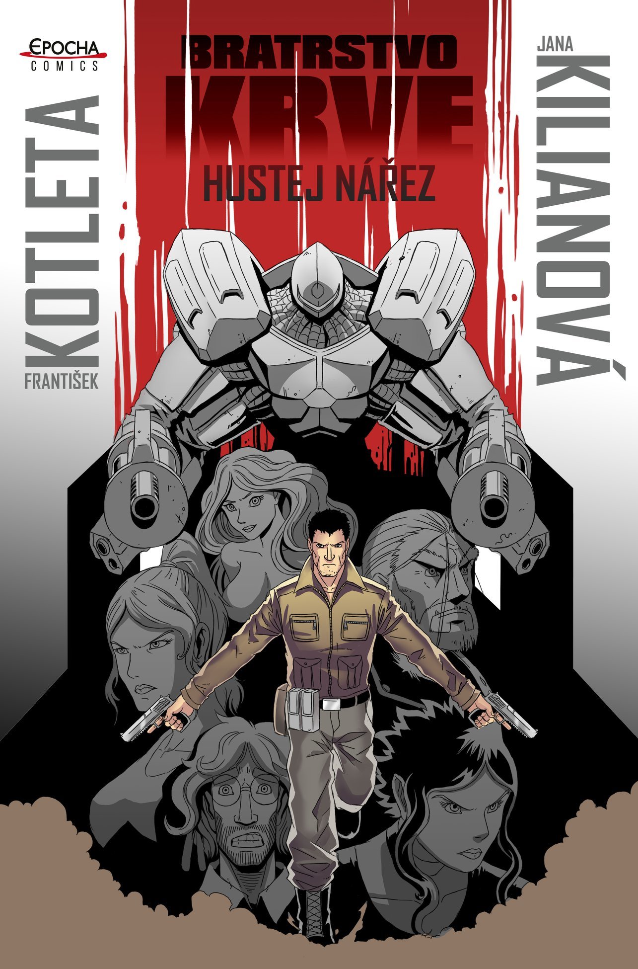 Hustej nářez - komiks book cover