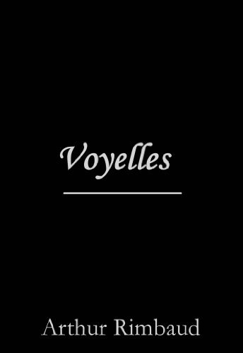 Voyelles book cover