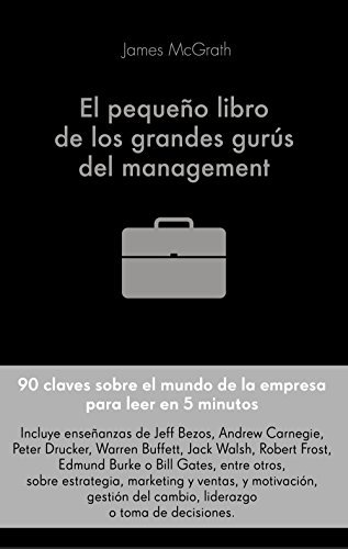 El pequeño libro de los grandes gurús del management book cover
