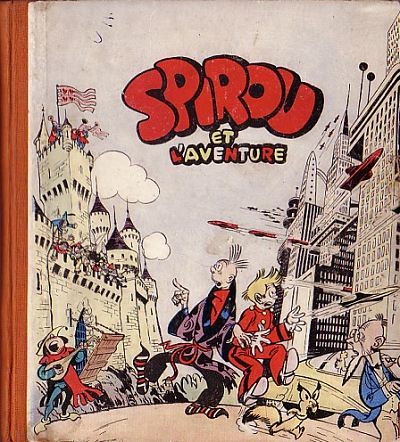 Spirou et Fantasio book cover 1