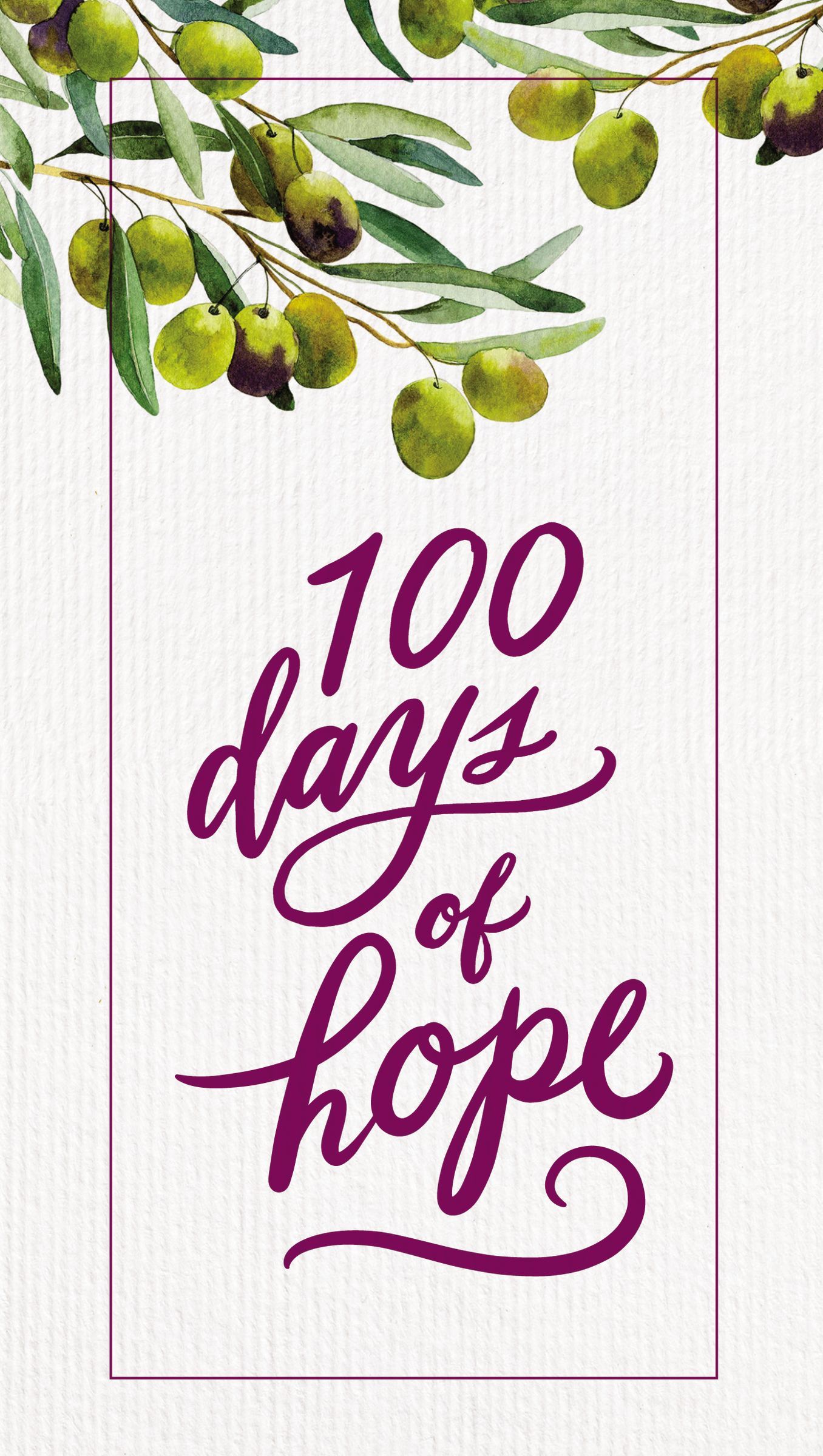 100 Days of Hope book cover
