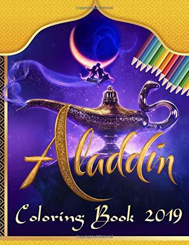 Aladdin Coloring Book 2019: Magic Aladdin Unofficial Coloring Book with ...