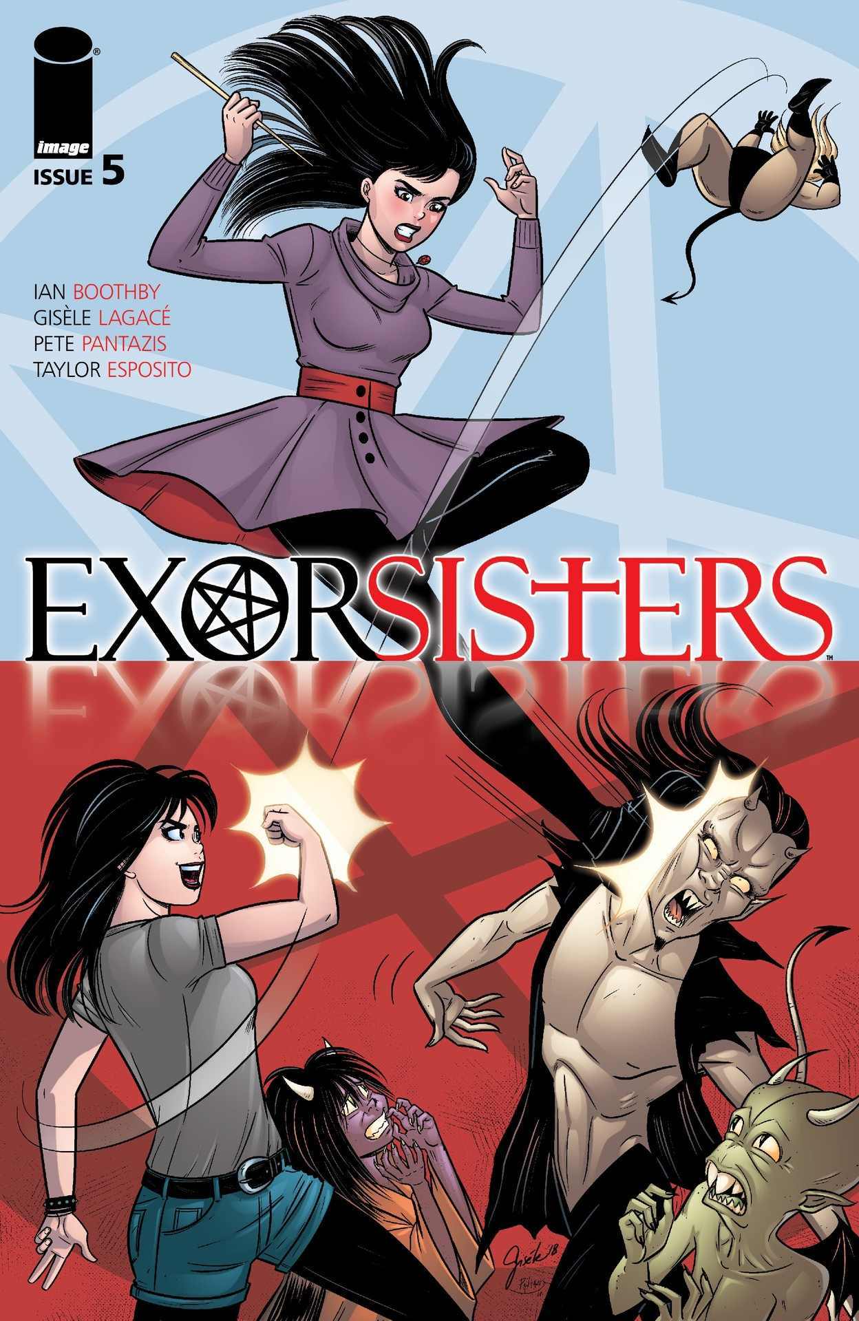Exorsisters #5 book cover