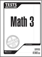 Math 3 Tests Answer Key (Christian Schools) by BJU Press | Goodreads