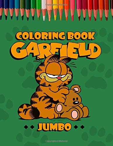 Garfield JUMBO Coloring Book: Coloring Book for Kids and Adults by ...