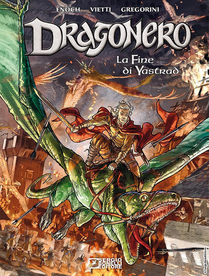 Dragonero La fine di Yastrad book cover