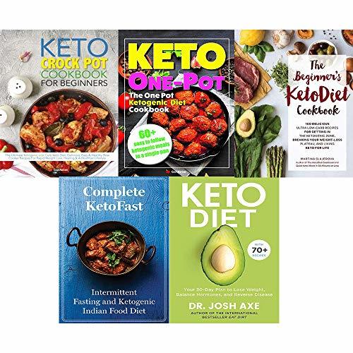 Set of 5 books collection Keto Diet Your 30Day Plan to Lose Weight