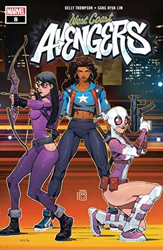 West Coast Avengers #8 book cover