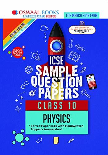 Oswaal ICSE Sample Question Papers Class 10 Physics by Oswaal Editorial ...