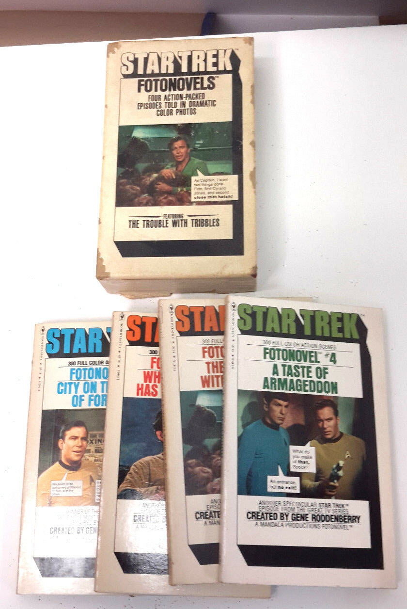 Star Trek Fotonovels 1-4 Set book cover