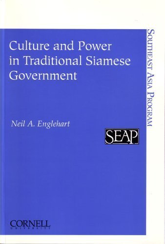 Culture and Power in Traditional Siamese Government book cover
