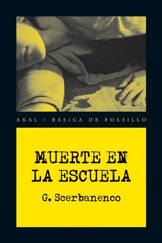 Muerte en la escuela book cover