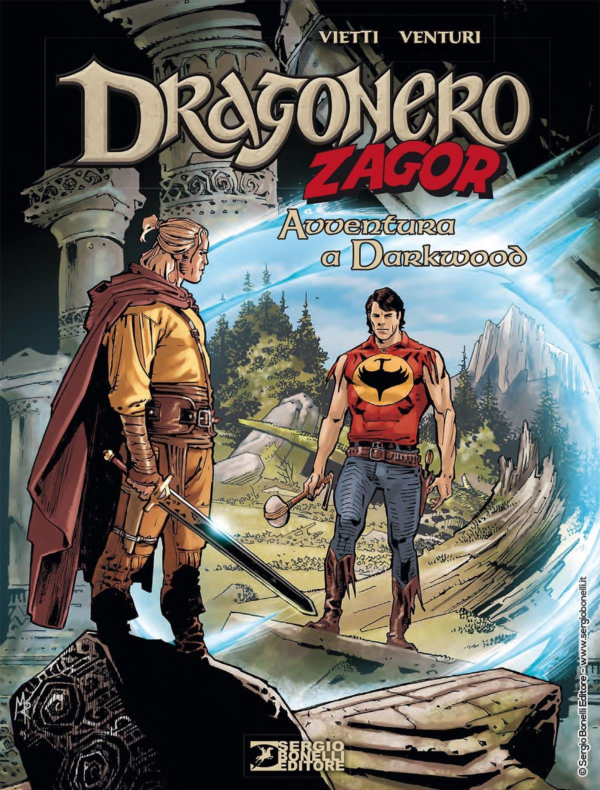 Avventura a Darkwood. Dragonero incontra Zagor book cover