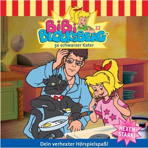 Bibi Blocksberg - 3 x schwarzer Kater