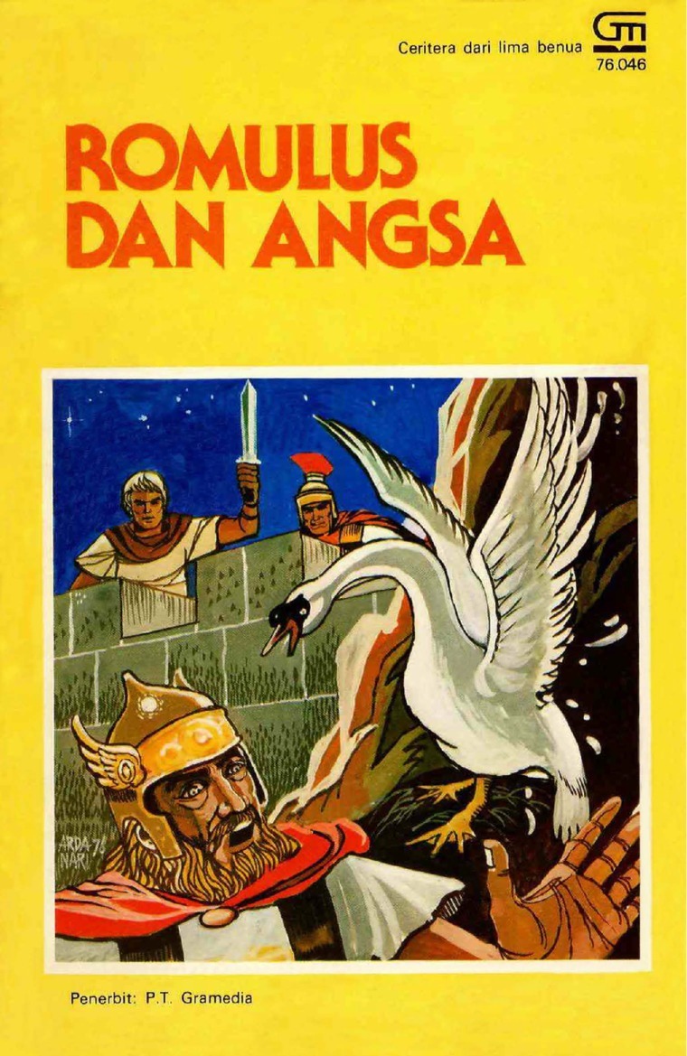 Romulus dan Angsa book cover
